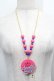 画像1: Angelic Pretty / Neon Musicネックレス  ピンク S-25-09-12-033-AP-AC-AS-ZS (1)