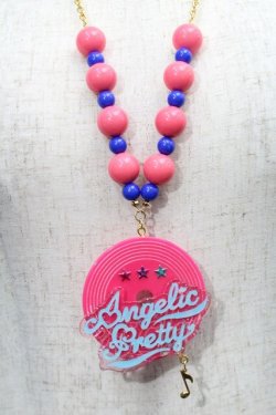 画像2: Angelic Pretty / Neon Musicネックレス  ピンク S-25-09-12-033-AP-AC-AS-ZS