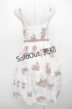 画像2: Leur Getter / Strawberry ’17キャミワンピース  オフ S-25-09-13-041-LU-OP-HR-ZS