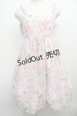 画像1: MILK / CANDY LOVERドレス  ピンク S-25-09-13-046-ML-OP-HR-ZS