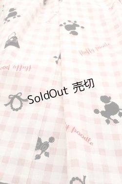 画像3: Ank Rouge / プードルギンガムワンピース  ピンクx白 S-25-09-13-047-CA-OP-HR-ZT333