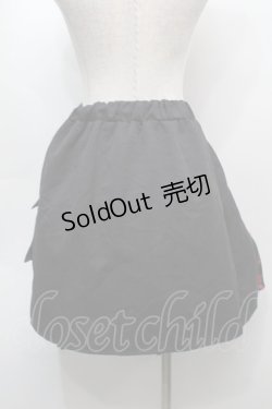 画像2: NieR Clothing / ZIP切替スカート  黒ｘ赤 S-25-09-13-053-PU-SK-HR-ZS