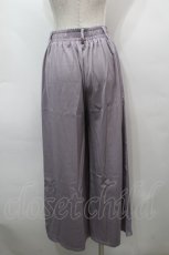 画像2: NieR CLOTHING / 刺繍入りワイドパンツ  グレー S-25-09-13-054-PU-PA-HR-ZS (2)