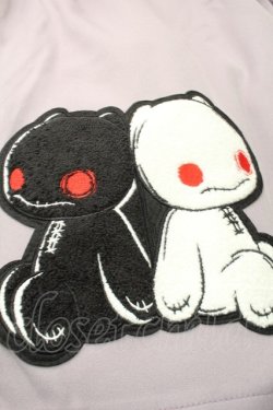 画像3: NieR Clothing / 刺繍入りワイドパンツ  グレー S-25-09-13-054-PU-PA-HR-ZS