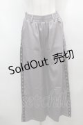 NieR Clothing / 尼 東京パンツ  グレー S-25-09-13-055-PU-TS-HR-ZS