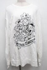 画像1: NieR CLOTHING / プリントスウェットトップス  白 S-25-09-13-007-PU-TO-HR-ZI (1)