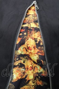 画像3: NieR Clothing / サイドzipパンツ  黒ｘイエロー S-25-09-13-058-PU-PA-HR-ZS