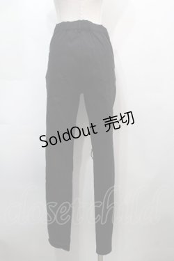 画像2: NieR Clothing / スキニーパンツ  黒 S-25-09-13-059-PU-PA-HR-ZS