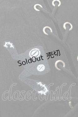 画像3: NieR Clothing / スキニーパンツ  黒 S-25-09-13-059-PU-PA-HR-ZS