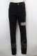 画像1: NieR Clothing / スキニーパンツ  黒 S-25-09-13-060-PU-PA-HR-ZS (1)