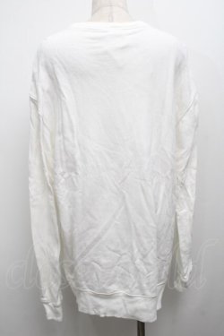 画像2: NieR Clothing / プリントスウェットトップス  白 S-25-09-13-008-PU-TO-HR-ZS