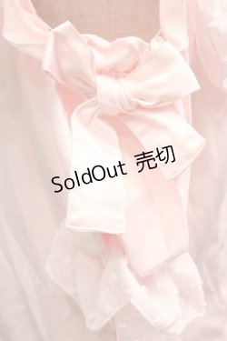 画像3: Swankiss / 襟ドットサテンブラウス  ピンク S-25-09-13-013-CA-BL-HR-ZS