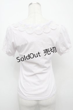 画像2: 【SALE】Fi.n.t / マリン刺繍襟半袖カットソー  ラベンダー S-25-09-13-015-CA-TO-HR-ZT498