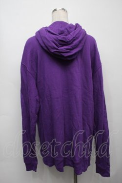 画像2: NieR Clothing / プリントフードプルパーカー  紫 S-25-09-13-018-PU-TO-HR-ZS