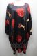 画像1: NieR Clothing / 転写プリントトップス  黒ｘ赤 S-25-09-13-023-PU-TO-HR-ZS (1)