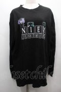 NieR Clothing / プリントロンT  黒 S-25-09-13-024-PU-TO-HR-ZS