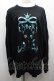 画像1: NieR Clothing / プリントスウェットトップス  黒 S-25-09-13-025-PU-TO-HR-ZS (1)