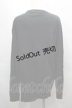 画像2: NieR Clothing / プリントスウェットトップス  黒 S-25-09-13-027-PU-TO-HR-ZI