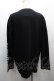 画像2: QOOZA / QOOZA × kanju TEE  黒ｘピンク S-25-09-13-028-GO-TO-HR-ZS (2)