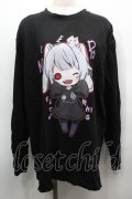 NieR Clothing / プリントロンT  黒 S-25-09-13-030-PU-TO-HR-ZS