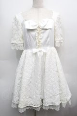 Angelic Pretty / Little Ladyワンピース  オフ S-25-09-13-036-AP-OP-AS-ZT482