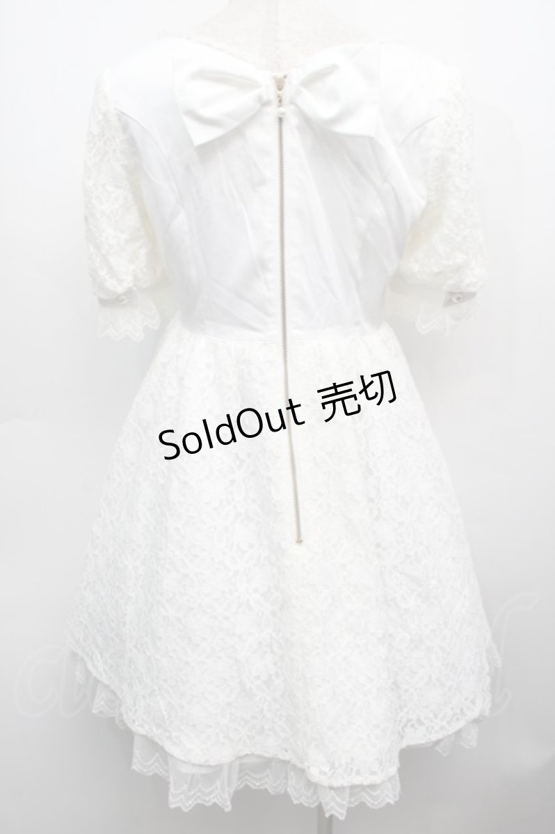 画像2: Angelic Pretty / Little Ladyワンピース  オフ S-25-09-13-036-AP-OP-AS-ZT482 (2)