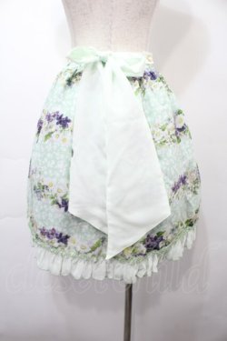 画像2: BABY,THE STARS SHINE BRIGHT / Happy Easter〜Easter Bunny’s Spring Garden〜柄スカート  グリーン S-25-09-15-050-BA-SK-AS-ZS
