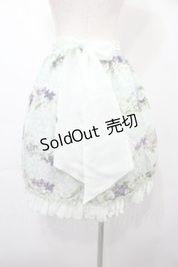 画像2: BABY,THE STARS SHINE BRIGHT / Happy Easter〜Easter Bunny’s Spring Garden〜柄スカート  グリーン S-25-09-15-050-BA-SK-AS-ZS