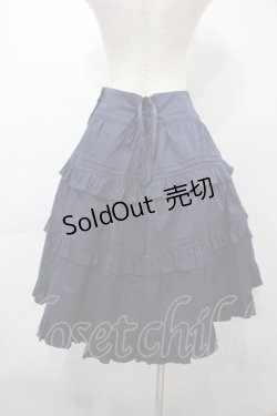 画像2: ANDROMEO / コルセット調ディテールスカート  紺 S-25-09-15-056-EL-SK-AS-ZS