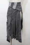 Ozz oneste / タイダイ切替コルセットオーバースカート  グレーｘグリーン S-25-09-15-057-OO-BL-HR-ZS