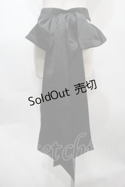 画像2: To Alice / リボンベルト  黒 S-25-09-15-008-LO-ZA-AS-ZS