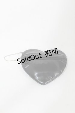 画像2: MILK / ミニハートオーガンジーエコバッグ  黒 S-25-09-15-001-ML-BG-AS-ZS