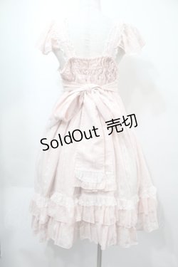 画像2: metamorphose / カットドビーミディアムフリルジャンパースカート  ピンク S-25-09-15-033-ME-OP-AS-ZS