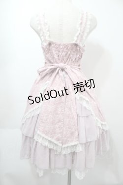 画像2: metamorphose / クラシカルバッスルリボンジャンパースカート  ピンク S-25-09-15-034-ME-OP-AS-ZS