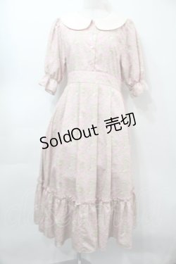 画像1: m petit by misako / NINA’Sコラボトワルドジュイワンピース  ピンク S-25-09-15-036-LO-OP-HR-ZS