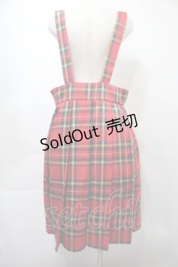 画像2: HEIHEI / 吊りスカート  赤 S-25-09-15-039-PU-SK-HR-ZS