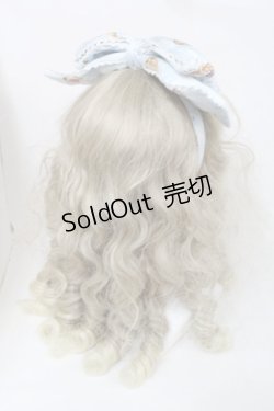 画像2: metamorphose / くまちゃんのBakery cafeカチューシャ  サックス S-25-09-15-004-ME-AC-AS-ZS