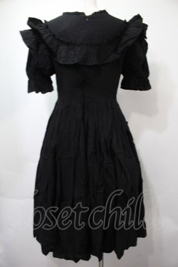 画像2: BAROQUE / 鈴蘭刺繍ワンピース  黒ｘ白 S-25-09-15-046-EL-OP-AS-ZS