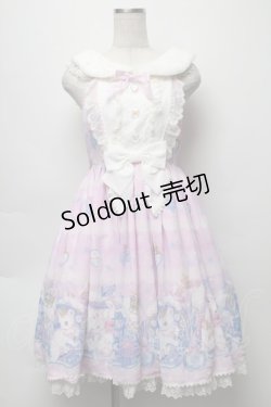 画像1: Angelic Pretty / Lovely Snow Fantasyジャンパースカート  ピンク S-25-09-16-039-AP-OP-AS-ZS