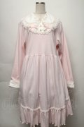 MAM / ラブリーパルテールローズジレ風ワンピース  ピンク S-25-09-16-041-LO-OP-AS-ZS
