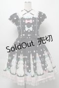 Angelic Pretty / マシュマロバニーワンピース  黒 S-25-09-16-047-AP-OP-AS-ZS