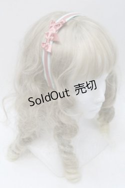 画像3: ALICE and the PIRATES / グログランリボン3WAYカチューシャ  ミント S-25-09-16-007-PA-AC-AS-ZS