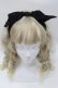 画像2: Jane Marple / リボンヘアバンド  黒 S-25-09-16-008-JM-AC-HR-ZS (2)