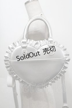 画像2: Lolime / Darling With Me ハートショルダーバッグ  シルバー S-25-09-16-010-LO-BG-AS-ZS