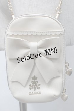 画像1: m petit by misako / NINA′Sスマホショルダーバッグ  オフ S-25-09-16-011-LO-BG-AS-ZS