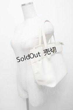 画像4: m petit by misako / AMリボン2wayバッグ  オフ S-25-09-16-012-LO-BG-AS-ZS