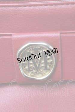 画像3: m petit by misako / AMリボン2wayバッグ  赤 S-25-09-16-013-LO-BG-AS-ZS