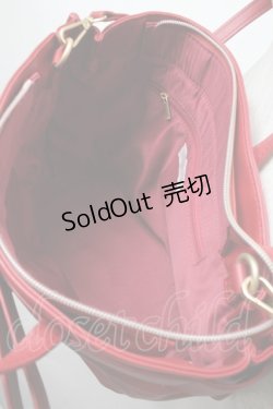 画像6: m petit by misako / AMリボン2wayバッグ  赤 S-25-09-16-013-LO-BG-AS-ZS