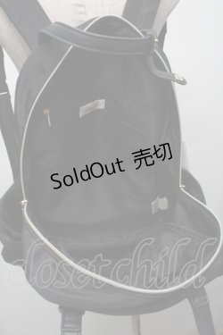 画像4: m petit by misako / AMリボンチャームツキリュックサック  黒 S-25-09-16-014-LO-BG-AS-ZS