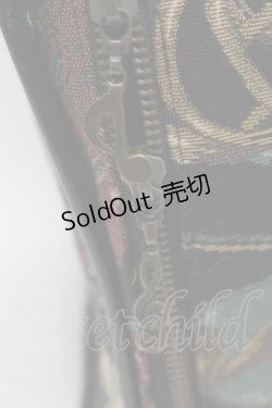 画像3: Jane Marple / 楽器ゴブラン楽器ケース型バッグ  黒 S-25-09-16-016-JM-BG-HR-ZS